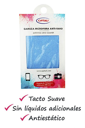 Gamuza antivaho para gafas